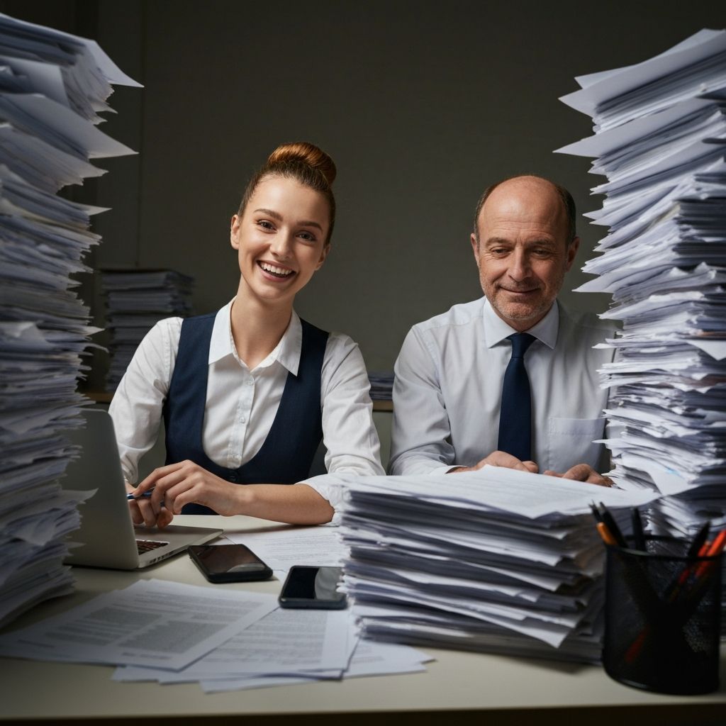 Recruitment Team Managing Admin Work